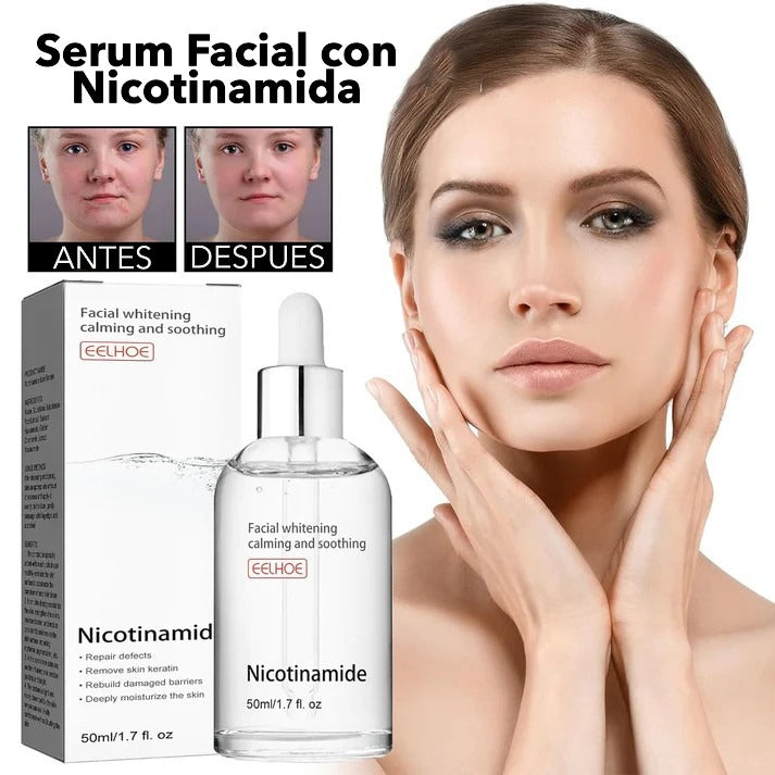 ✨OFERTA 2X1 ✨          Serum Facial con Nicotinamida, para el Cuidado de la Piel.